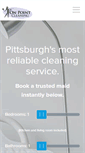 Mobile Screenshot of onpointcleaning.com